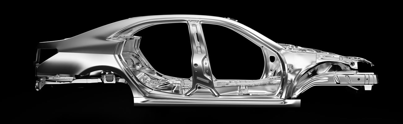 What can be repaired on an aluminium chassis