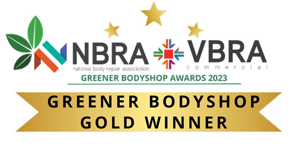 greener body shop gold award