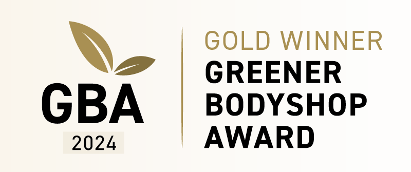 Gold winner greener bodyshop award 2024